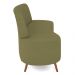 Sofá Chaise Living 2 Lugares 160cm Para Sala Cayman K01 Bouclê Verde - Lyam Decor