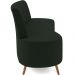 Sofá Chaise Living 2 Lugares 160cm Para Sala Cayman K01 Veludo Verde - Lyam Decor