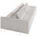 Sofá Ilha Modular Para Sala 232cm com Puff Dublin K01 Bouclê Creme - Lyam Decor