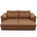 Sofá Retrátil Para Sala de Estar 3 Lugares 250cm Riza S03 Couro Soft Mel - Lyam Decor