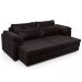 Sofá Retrátil Para Sala de Estar 3 Lugares 250cm Riza S03 Couro Vinho - Lyam Decor