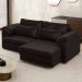 Sofá Retrátil Para Sala de Estar 3 Lugares 250cm Riza S03 Couro Vinho - Lyam Decor