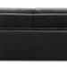 Sofá Retrátil Reclinável Para Sala 3 Lugares 230cm Bryant L06 Couro Preto - Lyam Decor