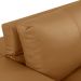 Sofá Retrátil Reclinável Para Sala 4 Lugares 290cm Angel L06 Couro Caramelo - Lyam Decor