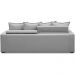 Sofá Retrátil Reclinável Para Sala de Estar Living 195cm Vêneto F04 Bouclê Cinza - Lyam Decor