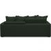 Sofá Retrátil Reclinável Para Sala de Estar Living 195cm Vêneto F04 Veludo Verde - Lyam Decor