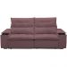 Sofá Retrátil Reclinável Para Sala de Estar Living 210cm Ártico F04 Veludo Lilás - Lyam Decor