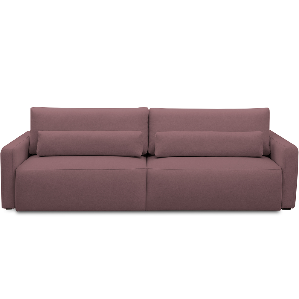 Sofá Retrátil Reclinável Para Sala de Estar Living 210cm Sevilha F04 Veludo Lilás - Lyam Decor