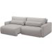 Sofá Retrátil Reclinável Para Sala de Estar Living 240cm Sevilha F04 Veludo Cinza - Lyam Decor