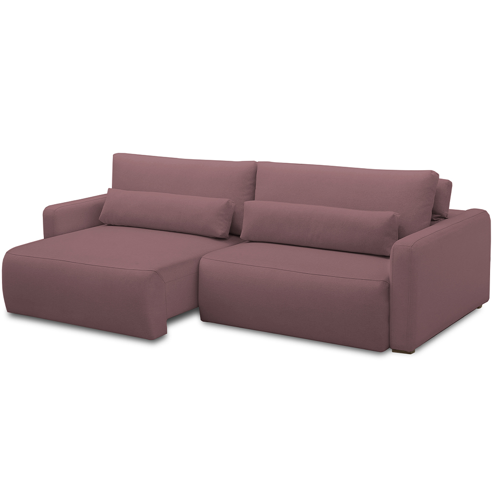 Sofá Retrátil Reclinável Para Sala de Estar Living 240cm Sevilha F04 Veludo Lilás - Lyam Decor