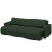 Sofá Retrátil Reclinável Para Sala de Estar Living 240cm Sevilha F04 Veludo Verde - Lyam Decor