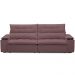 Sofá Retrátil Reclinável Para Sala de Estar Living 250cm Ártico F04 Veludo Lilás - Lyam Decor