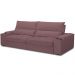 Sofá Retrátil Reclinável Para Sala de Estar Living 280cm Nápoles F04 Veludo Lilás - Lyam Decor
