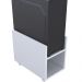 Suporte Para Cpu E Nobreak Com Rodízios Guide L03 Branco - Lyam Decor