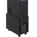 Suporte Para Cpu E Nobreak Com Rodízios Guide L03 Preto - Lyam Decor