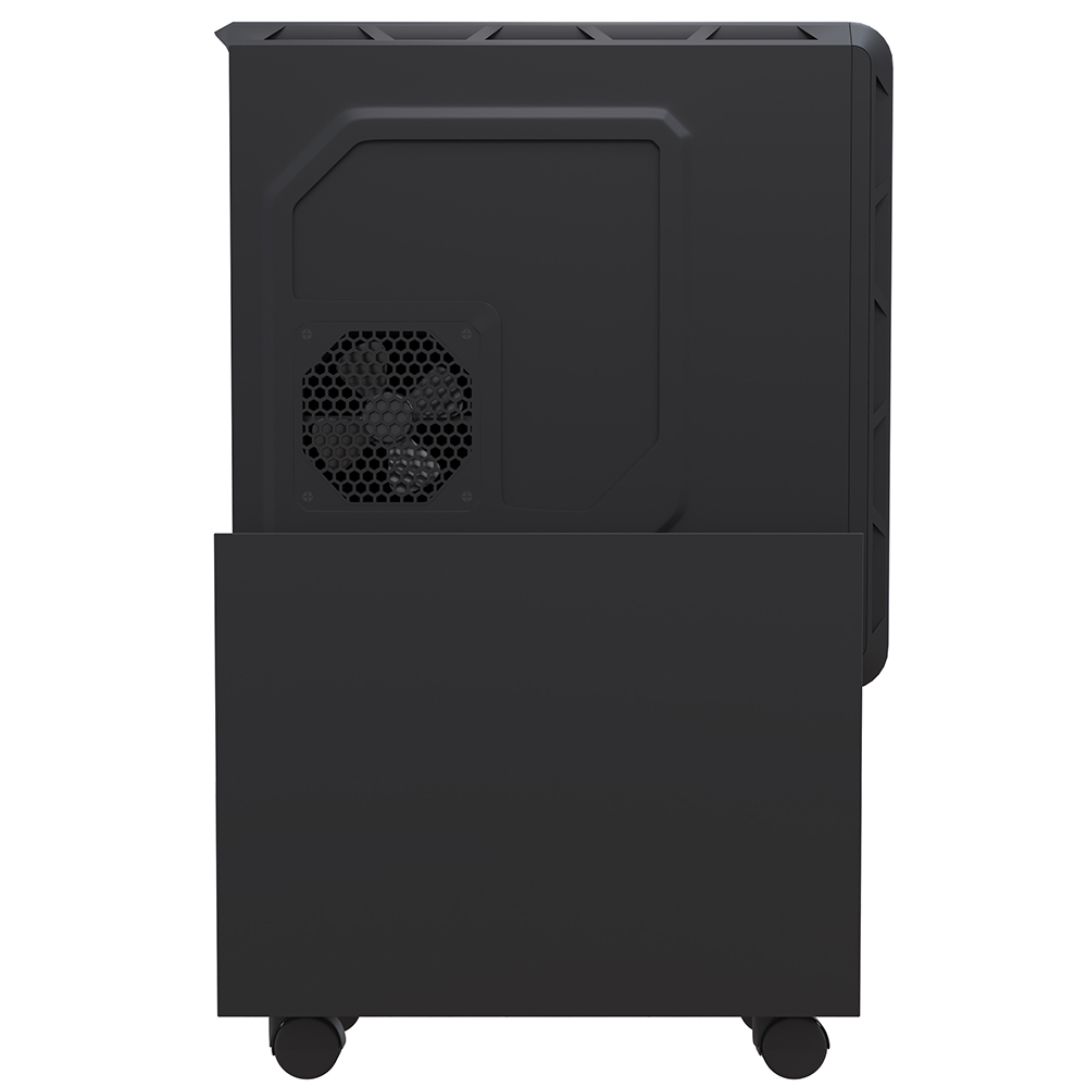 Suporte Para Cpu E Nobreak Com Rodízios Guide L03 Preto - Lyam Decor