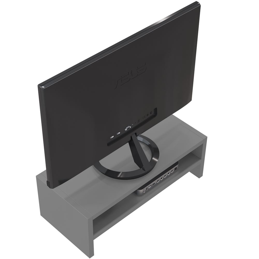 Suporte Para Monitor Stand Home Office Lap 63 cm L03 Cinza - Lyam