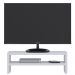 Suporte Para Monitor Stand Home Office Lap L03 Branco - Lyam Decor