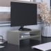 Suporte Para Monitor Stand Home Office Lap L03 Cinza - Lyam Decor