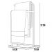 Suporte Porta Papel Toalha Isla Para Pia Bancada Lavabo Duplo Aço D01 Preto Fosco - Lyam Decor
