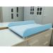Trocador de Fraldas Almofadado para Berço Corino Azul P02 - Lyam Decor