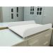 Trocador de Fraldas Almofadado para Berço Corino Branco P02 - Lyam Decor