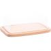 10 Manteigueiras Bambu Tampa Plástica Lyor 19x12,5x6cm Restaurante Porta Queijos Mesa Posta