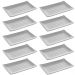 10 Travessas Melamina Prato Sushi Lyor Tóquio Granilite 17,5x11cm Retangular