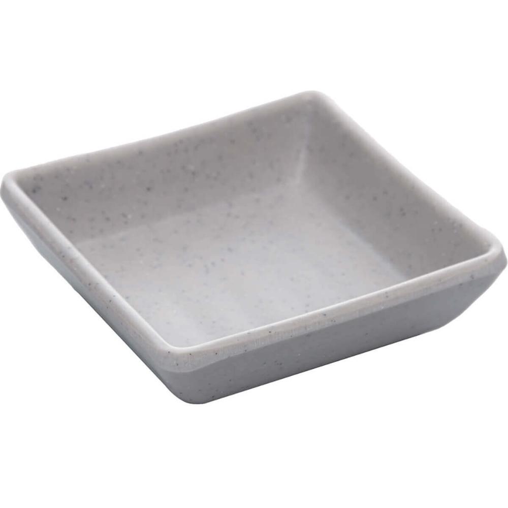 100 Molheiras Porta Shoyu Quadrado Melamina 7x2cm Lyor Granilite Tarê Tóquio