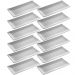 12 Bandejas Retangulares 29x14cm Travessa Melamina Servir Sushi Restaurantes Comida Japonesa Lyor