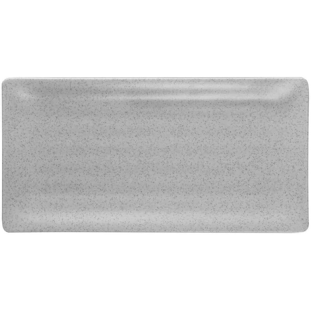 12 Bandejas Retangulares 29x14cm Travessa Melamina Servir Sushi Restaurantes Comida Japonesa Lyor
