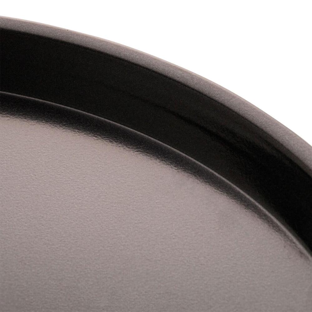 12 Formas para Pizza 36cm Lyor Preto Assadeiras Antiaderente