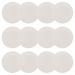 12 Pratos de Sobremesa Porcelana 20,5cm Clean Lyor Restaurante Eventos Mesa Posta
