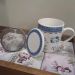 2 Canecas Infusor Chá de Porcelana com Tampa 310ml Lyor Grécia Super White
