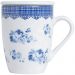 2 Canecas Infusor Chá de Porcelana com Tampa 310ml Lyor Grécia Super White