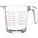 2 Jarras Medidoras 500ml Vidro com Alça Marcação Lyor Copo Medidor para Receitas