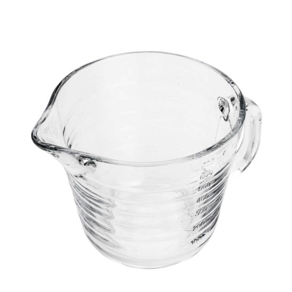2 Jarras Medidoras de Vidro 700ml cada Lyor Copos Medida Rec