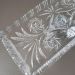 2 Travessas com Pé Boleira de Cristal 33x15x10cm Dragon Lyor Bandeja Decorativa