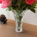 2 Vasos de Vidro Lyor Diamond Transparente 13x20cm Decorativ