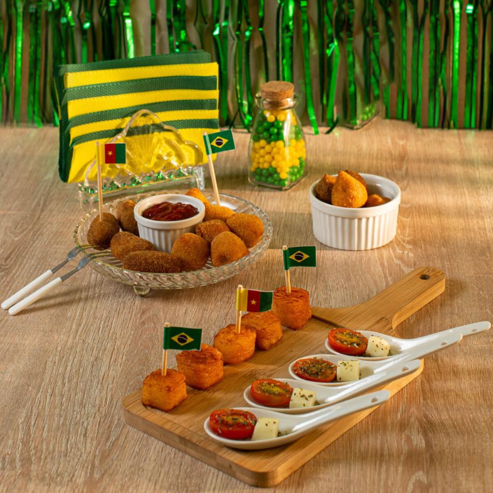 24 Ramekins de Porcelana 155ml Classic Branco Lyor Restaurante Molhos Sobremesas