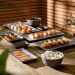 24 Travessas Restaurante Melamina 29x14cm Comida Japonesa Sushi Bandeja Lyor