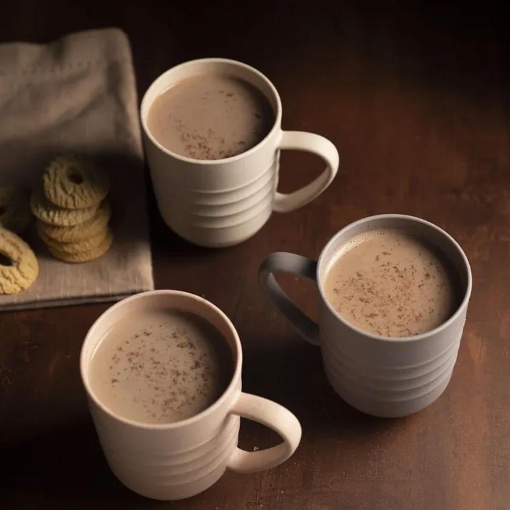 25 Canecas Plásticas 300ml Sortida Lyor Chá Café Sucos Bambu Escolar Lines