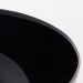 4 Bowls de Vidro Opalino 1,8L Diwali Black Lyor 21cm Tigela Saladeira Cumbuca