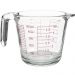 5 Jarras Medidoras de Vidro com Alça e Marcações 500ml Lyor Copo Medidor de Receitas Padarias