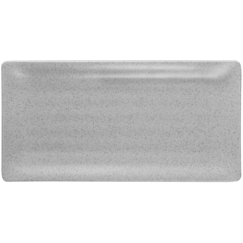 5 Travessas Bandejas de Melamina 29x14cm Servir Sushi Retangular Granilite Lyor