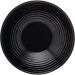 6 Bowls Pretos Harena Black 16cm de Vidro Opalino 370ml Cumbuca para Servir Saladas Petiscos Lyor