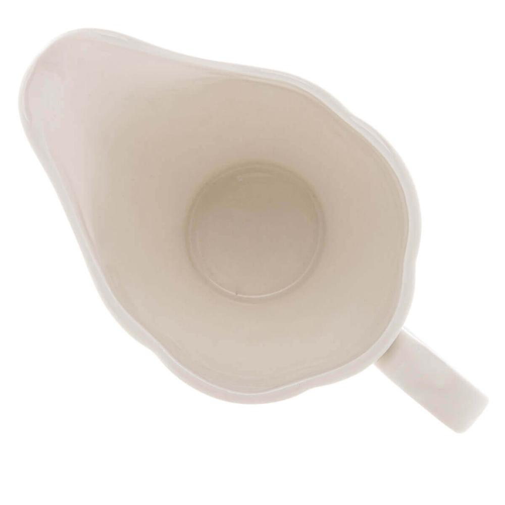 6 Porta Molhos Porcelana New Bone Branca 200ml Lyor Molheira
