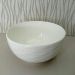 6 Tigelas de Porcelana Brancas Lyor 400ml Bowls Açaí Sobremesa Caldos Sopas