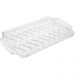Bandeja Cristal Angel Wolff com Alça 35x21x3cm Café Decorar Mesa Posta