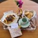 Bandeja Cristal Angel Wolff com Alça 35x21x3cm Café Decorar Mesa Posta